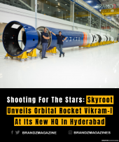 Shooting For The Stars: Skyroot Unveils Orbital Rocket Vikram-I At Its New HQ In Hyderabad