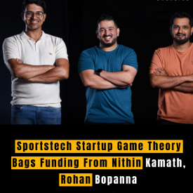 Sportstech Startup Game Theory Bags Funding From Nithin Kamath, Rohan Bopanna