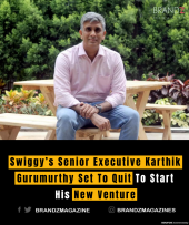 Swiggy’s Senior Executive Karthik Gurumurthy Set To Quit To Start His New Venture