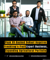 Peak XV-Backed DeHaat Acquires Freshtrop's Fruit Export Business, Expanding Agricultural Portfolio
