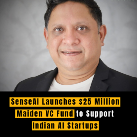 SenseAI Launches $25 Million Maiden VC Fund to Support Indian AI Startups