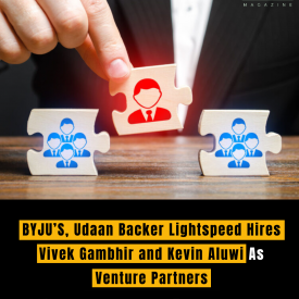 BYJU’S, Udaan Backer Lightspeed Hires Vivek Gambhir and Kevin Aluwi As Venture Partners