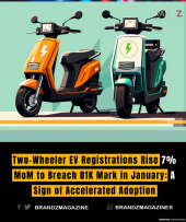 Two-Wheeler EV Registrations Rise 7% MoM to Breach 81K Mark in January: A Sign of Accelerated Adoption