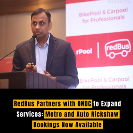 RedBus Partners with ONDC to Expand Services: Metro and Auto Rickshaw Bookings Now Available