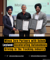Minus Zero Partners with Ashok Leyland: Accelerating Autonomous Driving in the Trucking Industry
