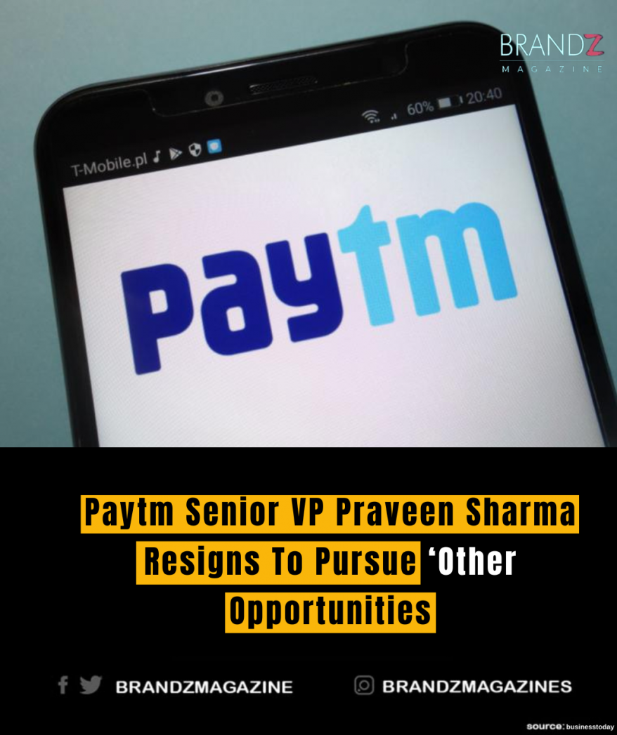 Paytm Senior VP Praveen Sharma Resigns To Pursue ‘Other Opportunities