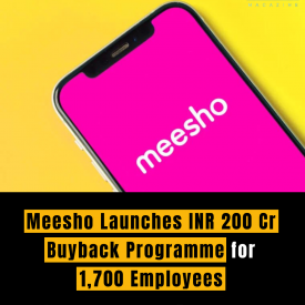 Meesho Launches INR 200 Cr Buyback Programme for 1,700 Employees