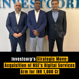 Investcorp's Strategic Move: Acquisition of NSE's Digital Services Arm for INR 1,000 Cr