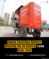Zomato Electrifies Delivery: Unveiling the All-Electric 'Large Order Fleet