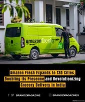 Amazon India's grocery delivery arm, Amazon Fresh, has significantly expanded its services, now reaching 130 cities across the country.