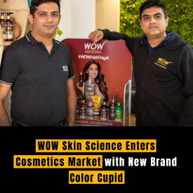 WOW Skin Science Enters Cosmetics Market with New Brand Color Cupid