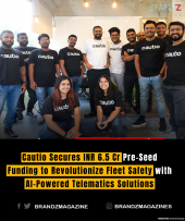 Cautio Secures INR 6.5 Cr Pre-Seed Funding to Revolutionize Fleet Safety with AI-Powered Telematics Solutions