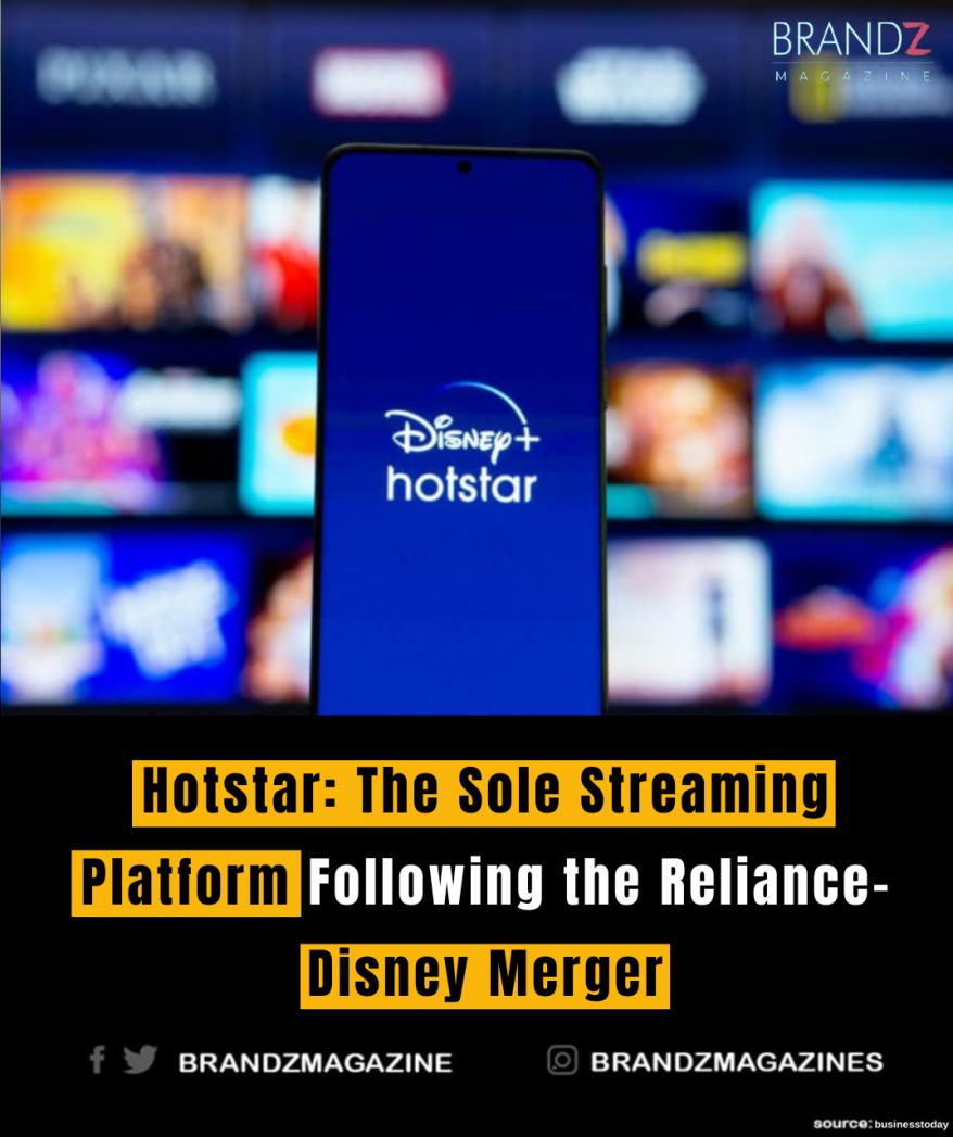 Hotstar: The Sole Streaming Platform Following the Reliance-Disney Merger