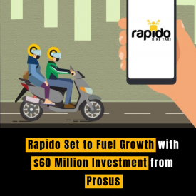 Rapido Set to Fuel Growth with $60 Million Investment from Prosus