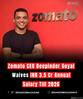 Zomato CEO Deepinder Goyal Waives INR 3.5 Cr Annual Salary Till 2026