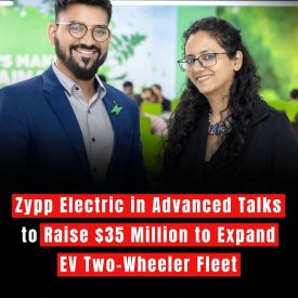 Zypp Electric in Advanced Talks to Raise $35 Million to Expand EV Two-Wheeler Fleet