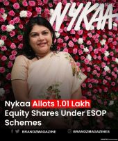 Nykaa Allots 1,01,350 Equity Shares Under Employee Stock Option Scheme (ESOP)