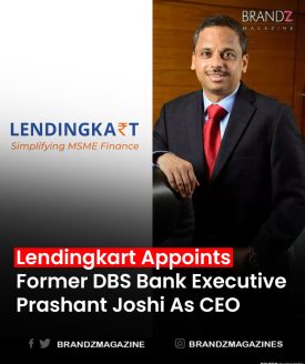 Lendingkart Appoints Industry Veteran Prashant Joshi as CEO Following Fullerton Acquisition