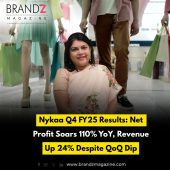 Nykaa Q4 FY25 Results: Net Profit Soars 110% YoY, Revenue Up 24% Despite QoQ Dip