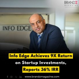 Info Edge Achieves 9X Return on Startup Investments, Reports 36% IRR