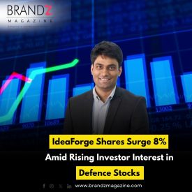 IdeaForge Shares Surge 8% Amid Rising Investor Interest in Defence Stocks