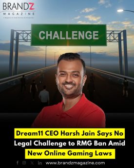 Dream11 CEO Harsh Jain Says No Legal Challenge to RMG Ban Amid New Online Gaming Laws