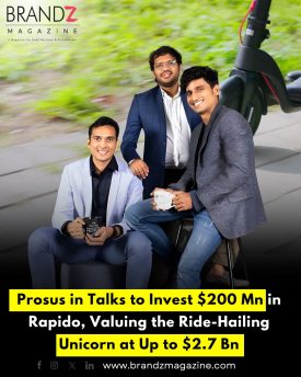Prosus in Talks to Invest $200 Mn in Rapido, Valuing the Ride-Hailing Unicorn at Up to $2.7 Bn