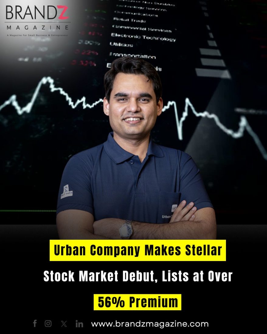 Urban Company Makes Stellar Stock Market Debut, Lists at Over 56% Premium