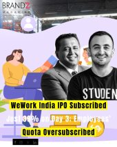 WeWork India IPO Subscribed Just 39% on Day 3; Employees’ Quota Oversubscribed