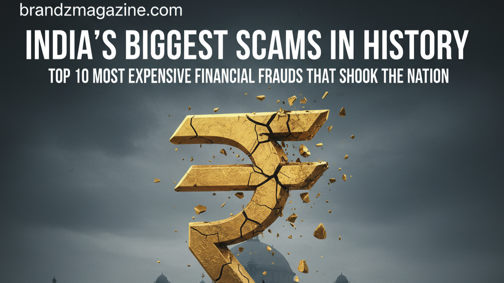 India’s Biggest Scams in History – Top 10 Most Expensive Financial Frauds That Shook the Nation