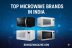 Top Microwave Brands in India 2025