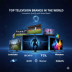 top tv brands in world 2025